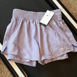 Nike Women's Light Purple Athletic Shorts